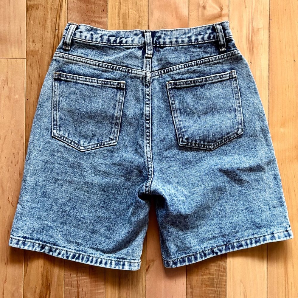 NWOT Aelfric Eden Star Patchwork Jorts/Shorts 26 - Picture 3 of 7